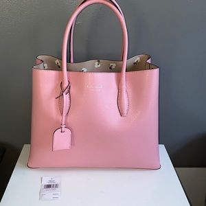 Light pink Kate Spade bag.